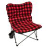Camp & GO Extra Large Ultra Padded Outdoor Camping Chair, Portable Folding Camp Chair with Wide Padded Seat, Cup Holder, and Carry Bag, Multicolor view 3