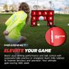 PowerNet Numbered Target Soccer Goal, 6x4 FT Net, 10 Numbered Zones, Soccer Goal with Targets for Accuracy Training, Portable Training Equipment view 4