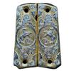 Grips for Colt 1911 Colt Horse Model with 24k Gold Plated and .925 Silver Plated Includes Screws view 1