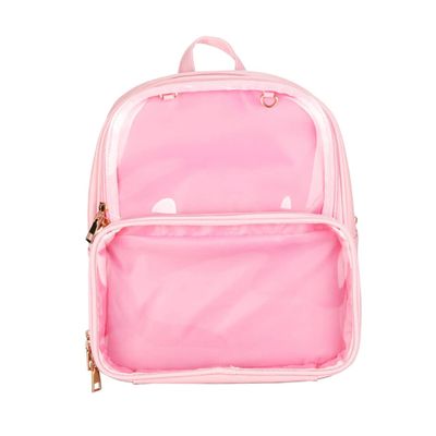 Hemobllo 1pc Stylish Jelly Backpack Rucksack for Teens Straps Casual Use Easy to Clean for School Travel