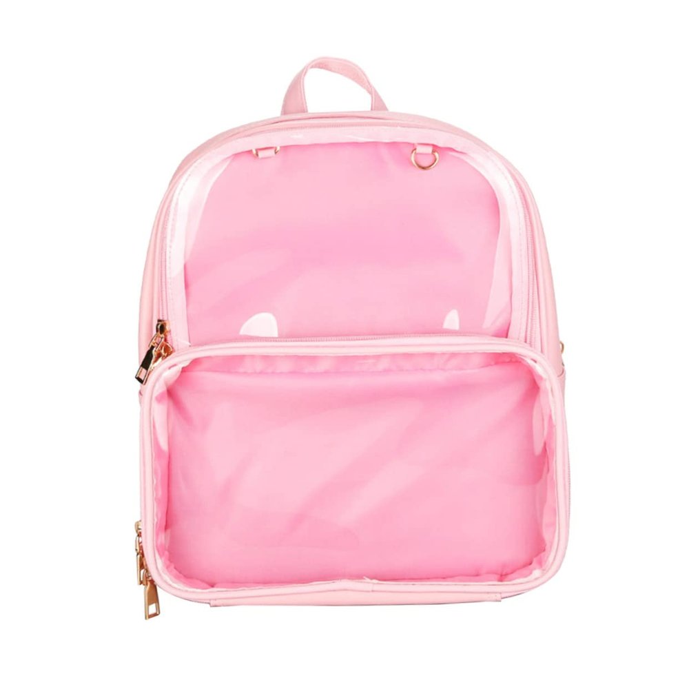Hemobllo 1pc Stylish Jelly Backpack Rucksack for Teens Straps Casual Use Easy to Clean for School Travel