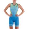 Synergy Women's Tri Suit Elite Sleeveless Racerback Trisuit (Aqua Green, X-Large) view 2