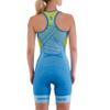 Synergy Women's Tri Suit Elite Sleeveless Racerback Trisuit (Aqua Green, X-Large) view 4
