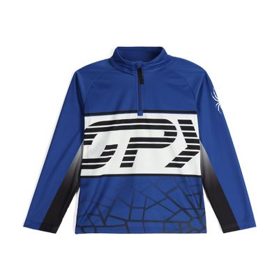 Spyder Boys Web 1/2 Zip Electric Blue Large