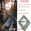 Ultralight Camping Tarp, Backpacking Tarp, Tyvek Sheet, Tyveks Tent Footprint, Tyveks House Wrap, Tent Flooring, Tyvekes Ground Cloth, Camping Fly, Multiple Sizes view 2