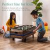 Best Choice Products 11-in-1 Kids Combo Game Table Set w/Ping Pong, Foosball, Air Hockey, Shuffleboard, Bowling, 5 Accessory Bags - Dark Wood view 2