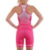Synergy Women's Tri Suit Elite Sleeveless Racerback Trisuit (Rose, X-Large) view 4