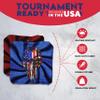BackYardGamesUSA CornholeGamesUSA Pro Cornhole Bags Sets of 8 Regulation Professional for Tournament, Pro Approved Slick n Stick Corn Hole Beans Bags for Cornhole Games view 3