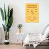 MIGHTYPRINT Harry Potter  Quidditch Hufflepuff House  Durable 17 x 24 Wall Art  NOT Made of Paper  Officially Licensed Collectible view 4