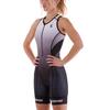 Synergy Women's Tri Suit Elite Sleeveless Racerback Trisuit (Smoke Black, Medium) view 1