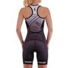 Synergy Women's Tri Suit Elite Sleeveless Racerback Trisuit (Smoke Black, Medium) view 4