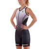 Synergy Women's Tri Suit Elite Sleeveless Racerback Trisuit (Smoke Black, X-Large) view 1