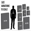 Damdekoli Jiu Jitsu Skeleton Fighter Canvas - BJJ Wall Art - Funny Brazilian Gift - Martial Arts - Jujitsu Gi - V23 (16 x 24 Inches) view 2