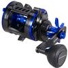 Burning Shark Fishing Reel Round Baitcasting Reel, Saltwater Inshore Surf Trolling Reel, Conventional Reel for Catfish, Musky, Bass, Pike -ECT15R, A:Size15- Right Hand- without Line Counter view 2