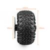 L-faster 10 Inch Dual Drive Brushless Geared Motor 10x6.0 Fat Wheel for Trolley Cart Bike (Max 7kph) view 3