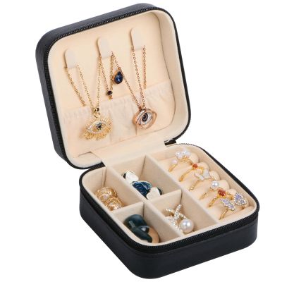 17Dec Small Travel Jewelry Case Organizer,Mini Travel Essentials for Women,Bridesmaid Gifts Birthday Gifts for Women,Small Jewelry Box for Girls 8-12