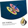 BESPORTBLE 1pc Marine Accessories Boat Drain Plug Outdoor Accessories Brass Fittings Kayaking Accessories Remote Drain Plug Scupper Plug for Kayak Copper Bailer Plug Kayak Drain Hole Plug view 2
