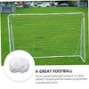 BESPORTBLE Soccer Goal Net for Boy Girl Durable White Football Net for Outdoor Practice Lightweight and Portable Sports Equipment for Backyard Training Games view 4