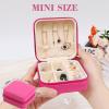 17Dec Small Travel Jewelry Case Organizer,Mini Travel Essentials for Women,Bridesmaid Gifts Birthday Gifts for Women,Small Jewelry Box for Girls 8-12 view 2