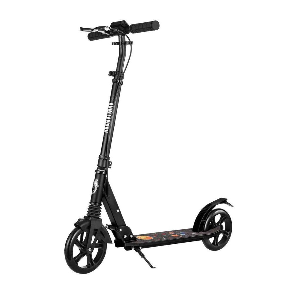 GLDDFDG Scooter for Kids Ages 8-12,Folding Scooter for Adults/Teens with 4 Adjustment Levels,Aluminum Alloy Frame,Lightweight,Front And Rear Shock-Absorbing System,Anti-Slip Handlebars,200Lb Weight Li