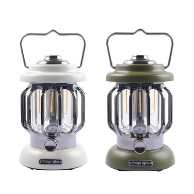 LED Strong Light Type-c Charging Night Fishing Night Market Booth Camping Lights (Green)