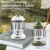 LED Strong Light Type-c Charging Night Fishing Night Market Booth Camping Lights (Green) view 2