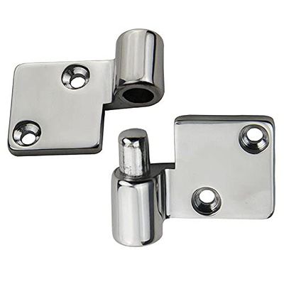 92mm x 50mm Stainless Steel Polished Right Hand Pull Apart Hinge Marine Boat Hardware 2 Sets//525
