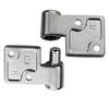 92mm x 50mm Stainless Steel Polished Right Hand Pull Apart Hinge Marine Boat Hardware 2 Sets//525 view 2