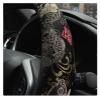 FUERU Car Steering Wheel Cover Set Car Steering Wheel Cover Breathable Fabric Moisture Absorption Anti-Wrinkle Car Interior (Color : 4#) view 3