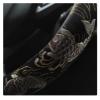 FUERU Car Steering Wheel Cover Set Car Steering Wheel Cover Breathable Fabric Moisture Absorption Anti-Wrinkle Car Interior (Color : 4#) view 4