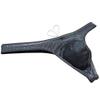 Jaxu Men's Metallic Bikini Swimsuit Shiny Swim Thong Male Contour Pouch Swimwear Silky Beach Bottoms Freedom Swimming Tanga Dazzle Black M view 2