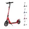 GLDDFDG Kick Scooter for Kids Ages 8-12 & Scooter for Teens 12 Years and Up-Dual-Brake with Dual Shock-Absorbing-2 Wheel Scooter for Boys & Girls-Foldable Kick Scooter Adult-Up to 300 Lbs,Red view 1