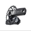 Aerozine Kid Bike Kid Crankset, XEON Mini Crank A1, XEON-A1-148 WP2 30mm BB Boost axle Crank Length 150mm / 30T Direct Mount Alloy Narrow Wide Chainring 6mm Offset/Blast Black view 2