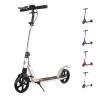 GLDDFDG Kick Scooter for Kids Ages 8-12 & Scooter for Teens 12 Years and Up-Dual-Brake with Dual Shock-Absorbing-2 Wheel Scooter for Boys & Girls-Foldable Kick Scooter Adult-Up to 300 Lbs,White view 1