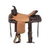 Silver Royal Riverton Ranch Saddle 15 in Dark Oil view 1