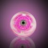 JHKJ Hardness 82A 8 Pack Inline Replacement Wheels 64mm 70mm 72mm for Outdoor Inline Hockey Replacement Wheels Inline Wheels with Bearings,Pink Transparent,70mm view 2