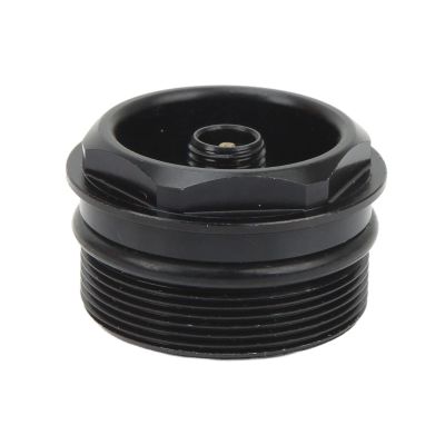 Bicycle Fork Valve Nut, Aluminum Alloy Material, Replacement Spool Good Sealing Performance, Fit The Original Machine Hole Position, Bicycle Fork Cover Assembly