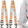 MOPHOEXII 2 Pack Ski Boot Carrier Straps, Adjustable Shoulder Sling, Skates Carry Leash, Roller Skate Leash for Skiing view 1