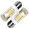 HQRP 2-Pack BA15d Base 32LED Marine Boat Bulb for 1076 1130 1176 1142 Replacement 6300-7000 Cool White 12-24V DC Light view 1