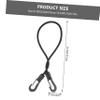 CORHAD 3pcs Elastic Dock Mooring Line Hook for Boats Tie Off Rope Lightweight Accessory for Kayaks Holders Easy to Use Carry High-Grade Material for Performance view 2