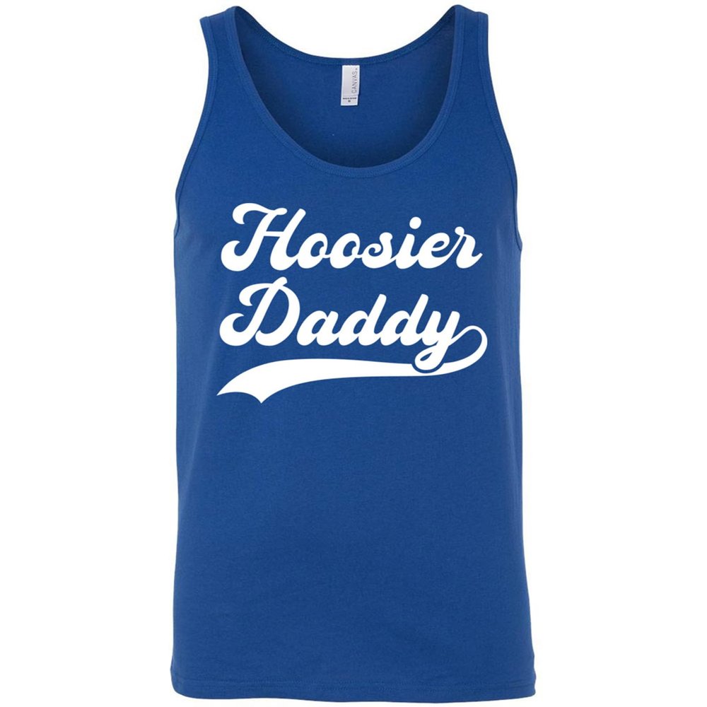 Absurd Ink Hoosier Daddy - Tank Top (as1, Alpha, xx_l, Regular, Regular, True Royal)