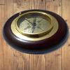 Antique Compass Wood & Brass Nautical Collectible Compass for Outdoor Camping Hiking Survival Military view 2