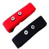 Rich Green Valley Heart Rate Monitor Replacement Chest Strap Compatible with Myzone MZ-SWITCH Chest Blet 2 Pack Soft (Black & Red) Large view 1