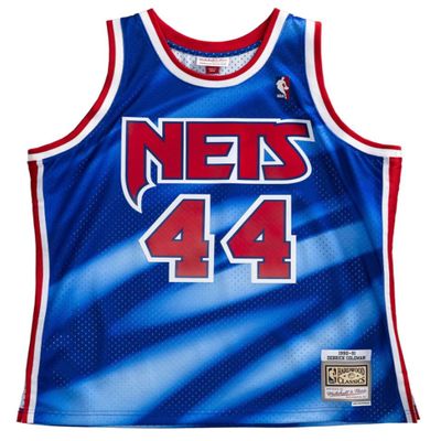 Derrick Coleman New Jersey Nets 1990-91 Mens Swingman Jersey (as1, Alpha, x_l, Regular, Regular) Blue