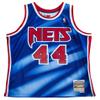 Derrick Coleman New Jersey Nets 1990-91 Mens Swingman Jersey (as1, Alpha, x_l, Regular, Regular) Blue view 1