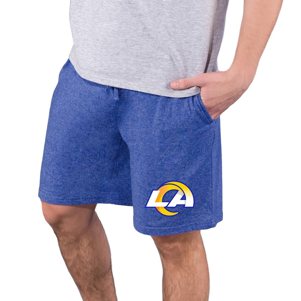 Concepts Sport Men's Royal Los Angeles Rams Quest Knit Jam Shorts