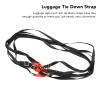 Tie Down Straps 5pcs 1/10 Scale Red Adjustable Length for RC Roof Rack, Nylon Polyester Iron DIY Decor, Simulation Details for 1/10 Crawler Truck Luggage view 3