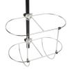 Boat Rack for 7in Yacht Fenders, 2-Basket Marine Holder, High Strength Stainless Steel, Folding Design, Easy to Use, Anti-rust view 2