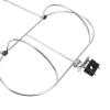 Boat Rack for 7in Yacht Fenders, 2-Basket Marine Holder, High Strength Stainless Steel, Folding Design, Easy to Use, Anti-rust view 4