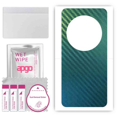 apgo Protective Skin Sticker for The Back Compatible with Xiaomi 13 Ultra, Wrap Film, Foil, Vinyl - Pattern Carbon Chameleon CAKA1